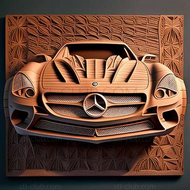 3D модель Mercedes Benz Vision SLR (STL)